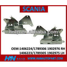 SCANIA DOOR LOCK repuestos para camiones sania 1406224/1789306 1902976 RH 1406223/1789305 1902975 LH